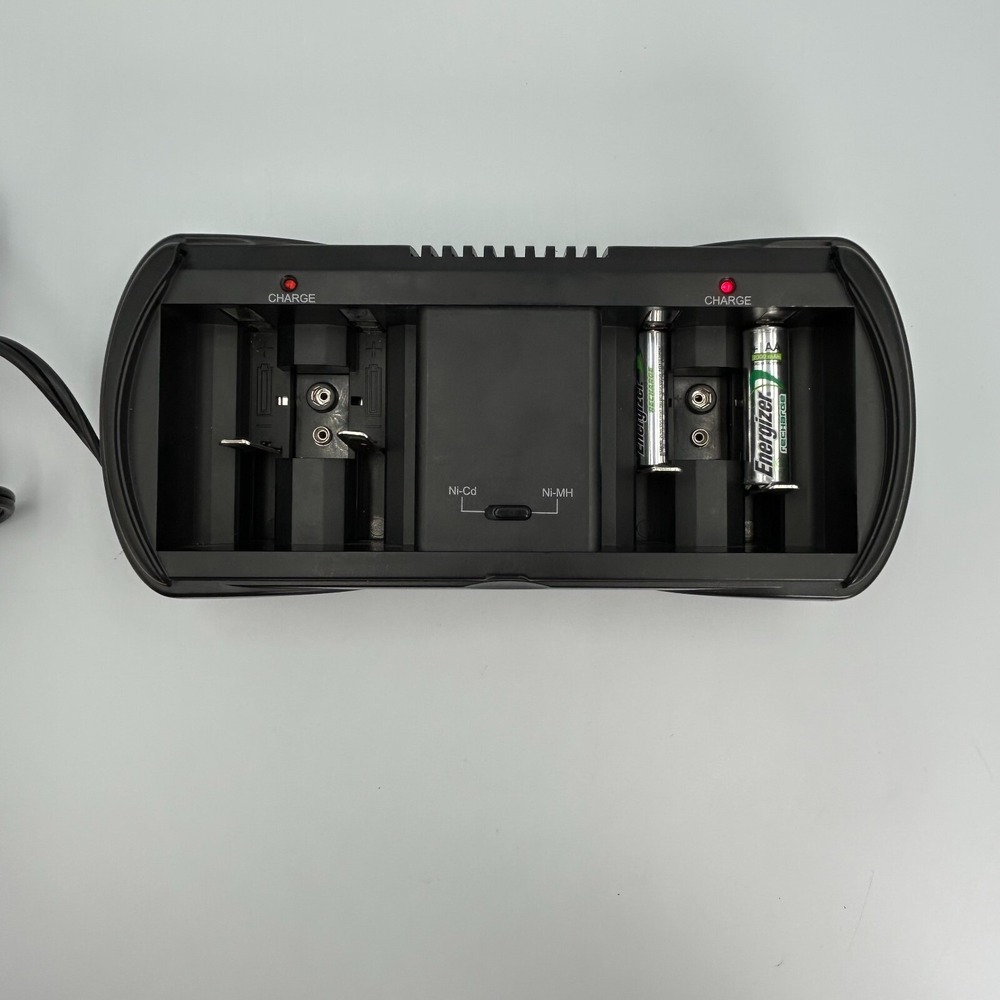 RADIO SHACK Universal Overnight Battery Charger 23-339 Ni-Cd/Ni-MH Tested Works - Picture 4 of 8